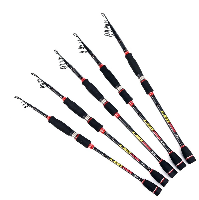 

1.8M-3M Portable Fishing Rods Casting Rod Spinning Rod Fishing Accessories Telescopic Fishing Rod Fishing Tackle Carp Fishing