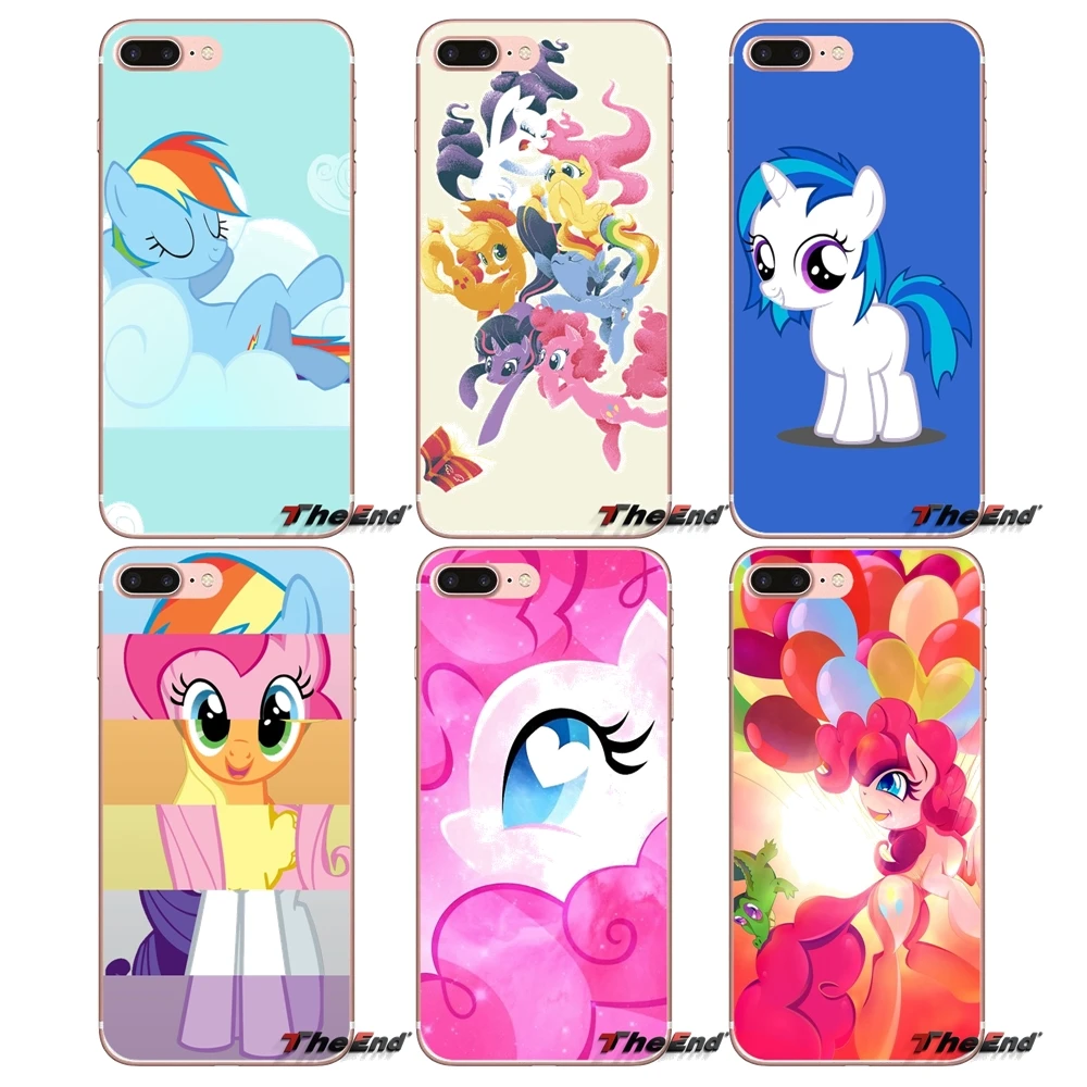 Мягкий чехол My Little Pony Rainbow Dash Clouds для huawei P Smart Y6 Pro P8 P9 P10 Nova P20 Lite Mini 2017 SLA-L02 SLA-L22 2i |
