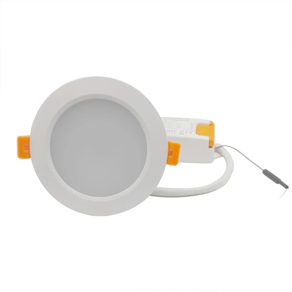 12 Вт ZigBee 3,0 пуховый светильник Smart RGBW светодиодный встраиваемый потолочный светильник, совместимый с Smartthings Hub Echo plus умный светильник ing - Цвет: 3.5 inch zigbee