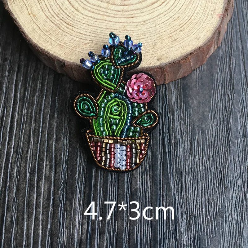

Plant and Flower Combination Indian Silk Brooch French Design Trendy All-match Enamel Pins Brooch Women Accessories