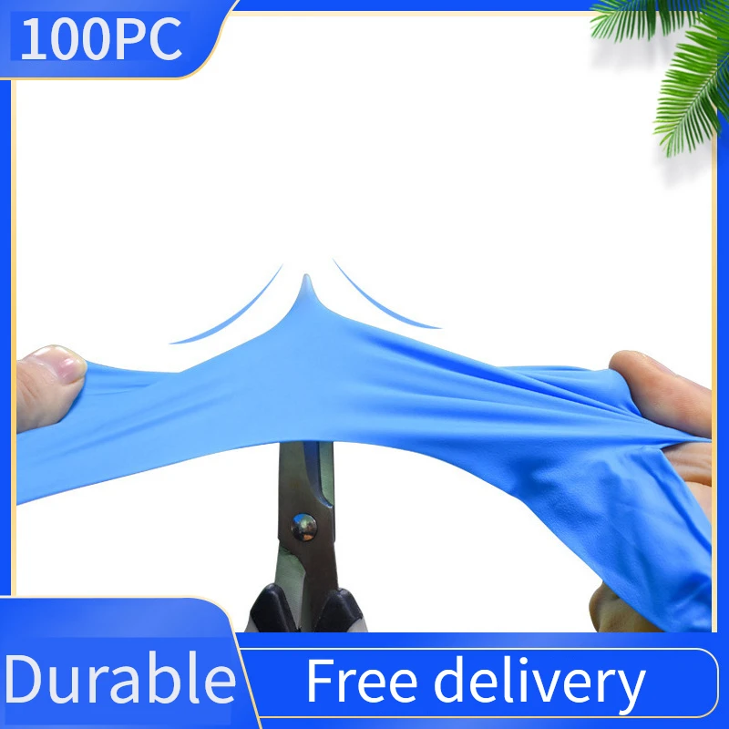 Одноразовые перчатки из латекса для бытовой уборки кухни работы мытья посуды