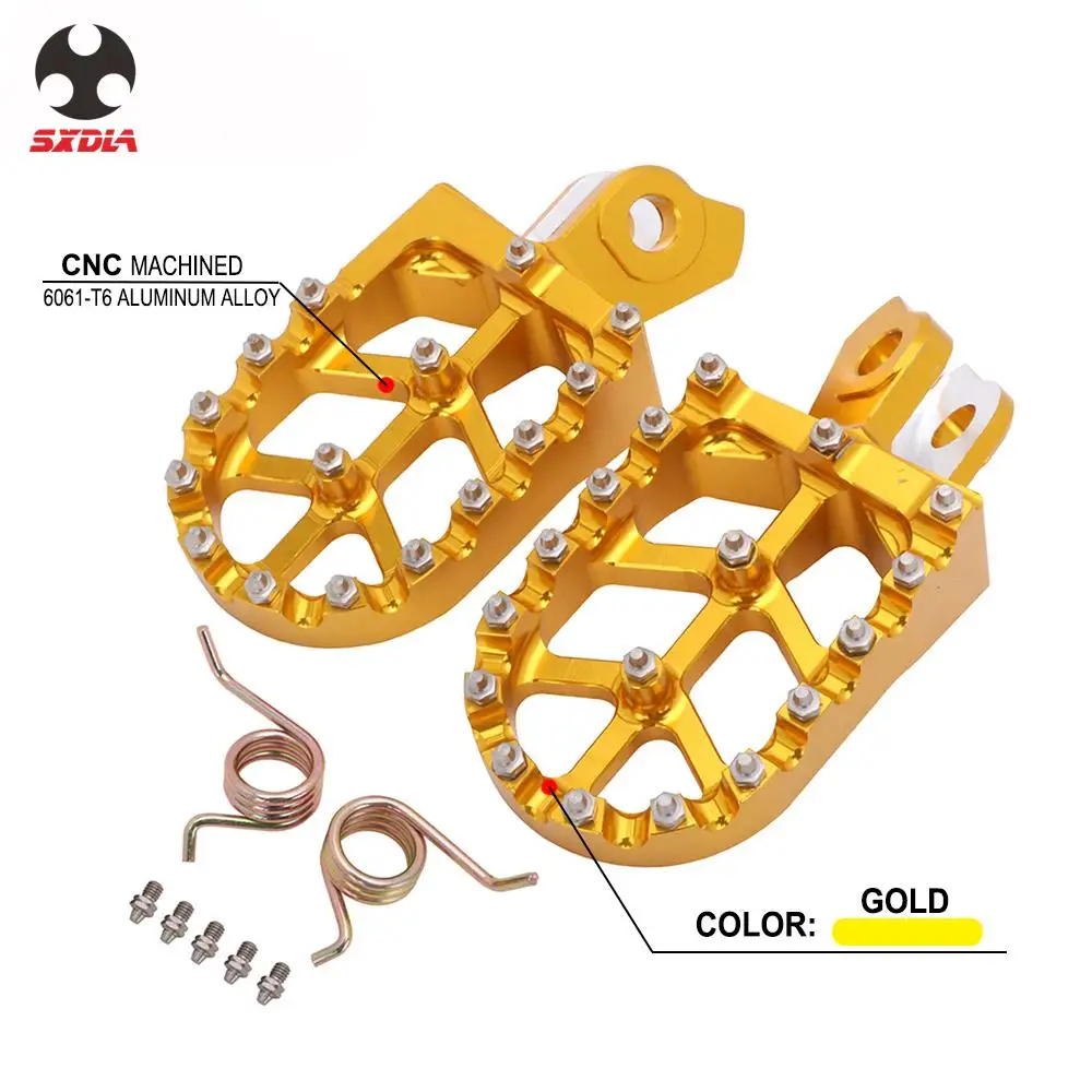 Footpeg Footrests подножки для Suzuki RMZ250 10-18 RMZ450 08-18 RMX450Z 10-17 RMZ 250 450 RMX 450Z велосипед грязи |