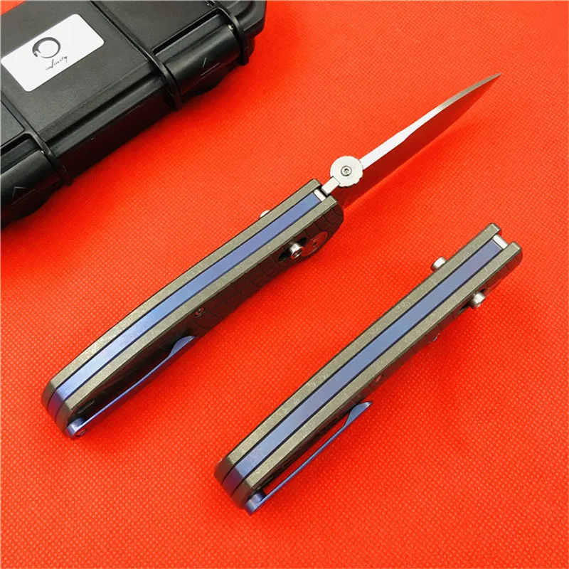 Тактический складной нож клинок из Титания M390 с подшипником KVT для повседневного