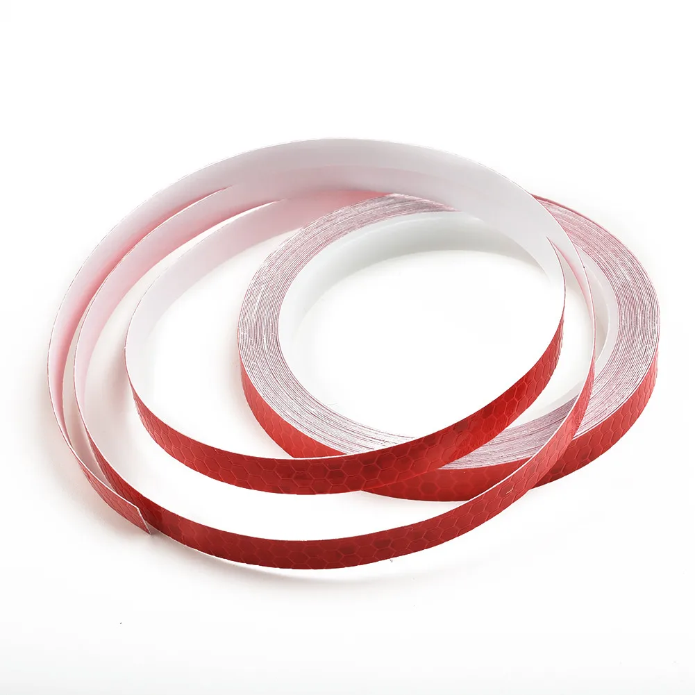 

5M Reflective Stickers Vinyl Accessories Body Decals Glow Strip Neon Tape Parts