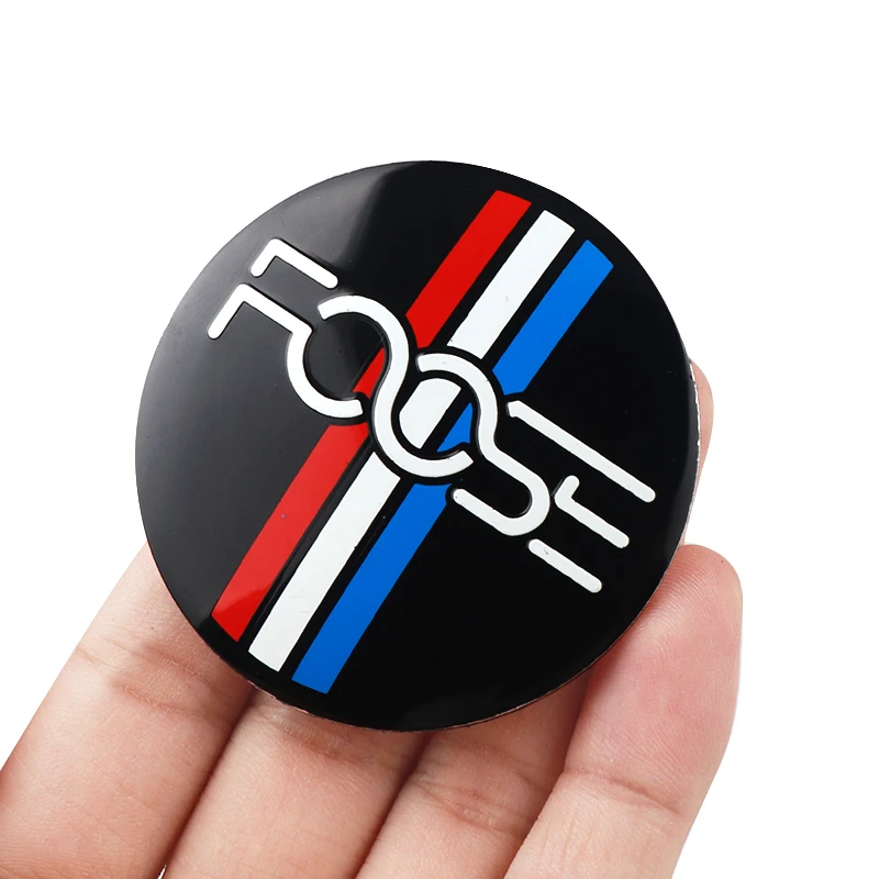 Новинка 4 шт. 56 мм алюминиевый логотип FOOSE автомобильная наклейка на ступицу