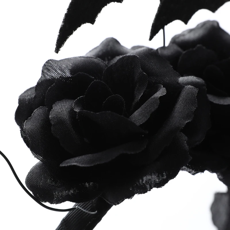 Ободок для волос Женский милая повязка на голову с животными крыльями дьявола