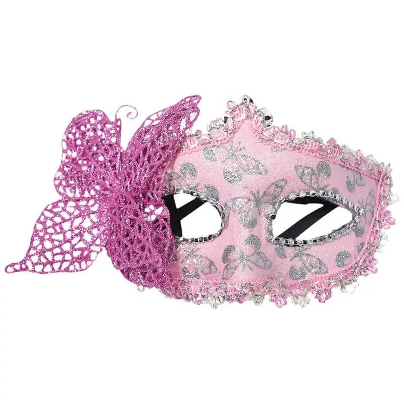 Сексуальная Женская Венецианская с отверстиями Маскарадная маска для лица