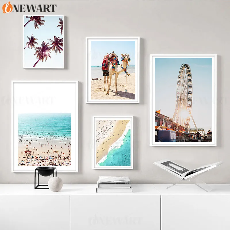 Верблюд картина постер на стену современный холст живопись Домашний Декор