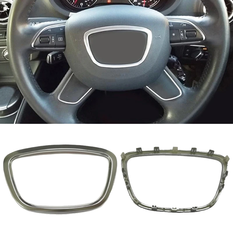 Hopefield ABS Серебряная накладка на руль эмблема Логотип рамка аксессуары для