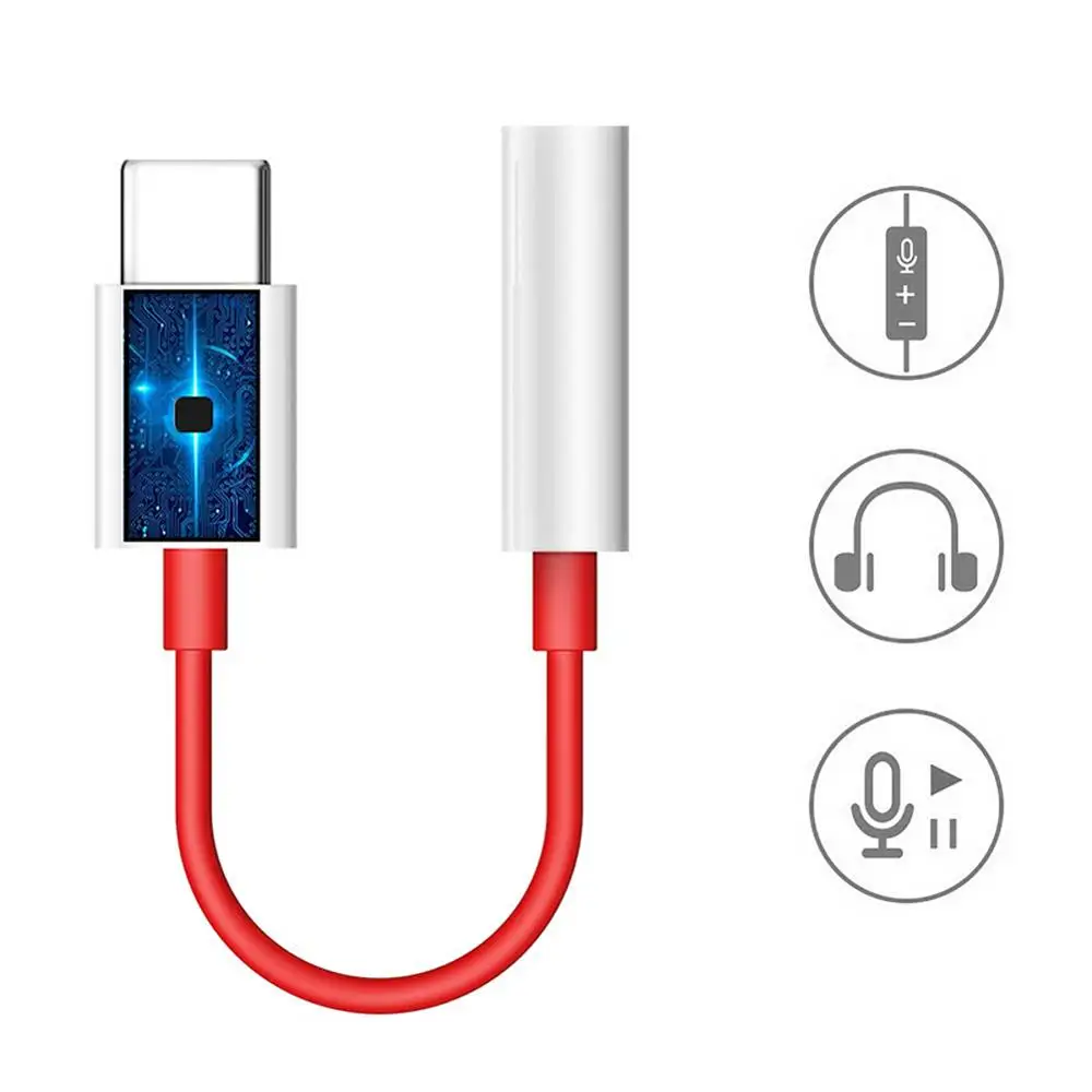 Оригинальный кабель для наушников с разъемом AUX типа C на 3 5 мм адаптер