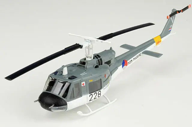 

US Stock 1/72 Easy Model 36918 Scale Dutch Navy UH-1 Helicopter Airplane Finished Model TH07513-SMT5