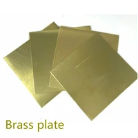1pcs brass sheet thickness 0 50 80 10 212x100x100mm brass plate customized size frame model mould diy contruction brass