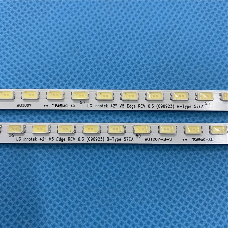 LED Backlight strip 57 lamp For LG Lnnotek 42&quot Rev TV 42LE5300 42LE5500 3660L-0352A 3660L-0353A 42E70RG LC42EUH SC A1 LE42A300N |