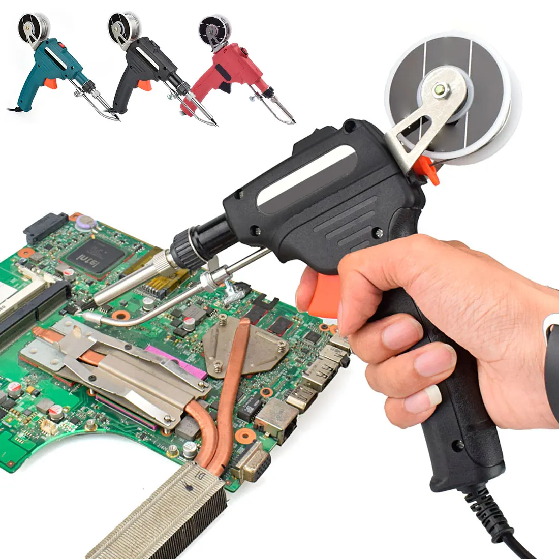 Ручной паяльник с внутренним нагревом автоматическая отправка оловянного