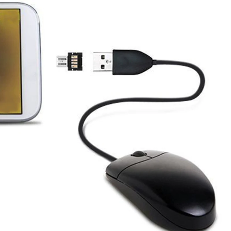 Мини OTG USB адаптер кардридер для Android смартфона планшета конвертер 2 0 Micro