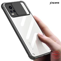 rzants for vivo v20 case soft lens protection air bag conor clear cover casing