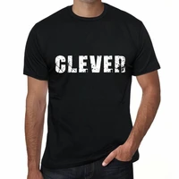clever mens t shirt black birthday gift 00546