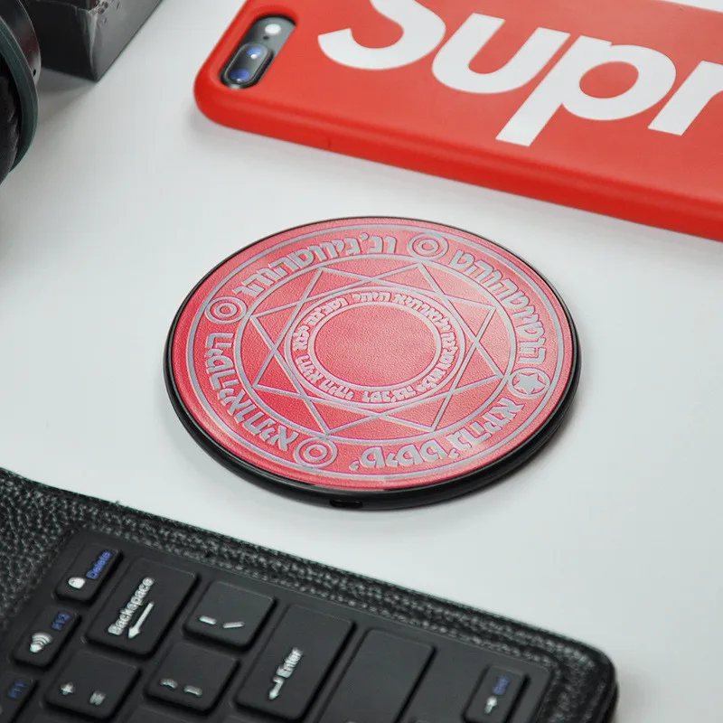 Волшебное Беспроводное зарядное устройство для iPhone X 8 Plus XS MAX XR 10 Вт быстрое зарядное устройство для samsung S6 S7 Edge S8 S9 Plus Note 5 8