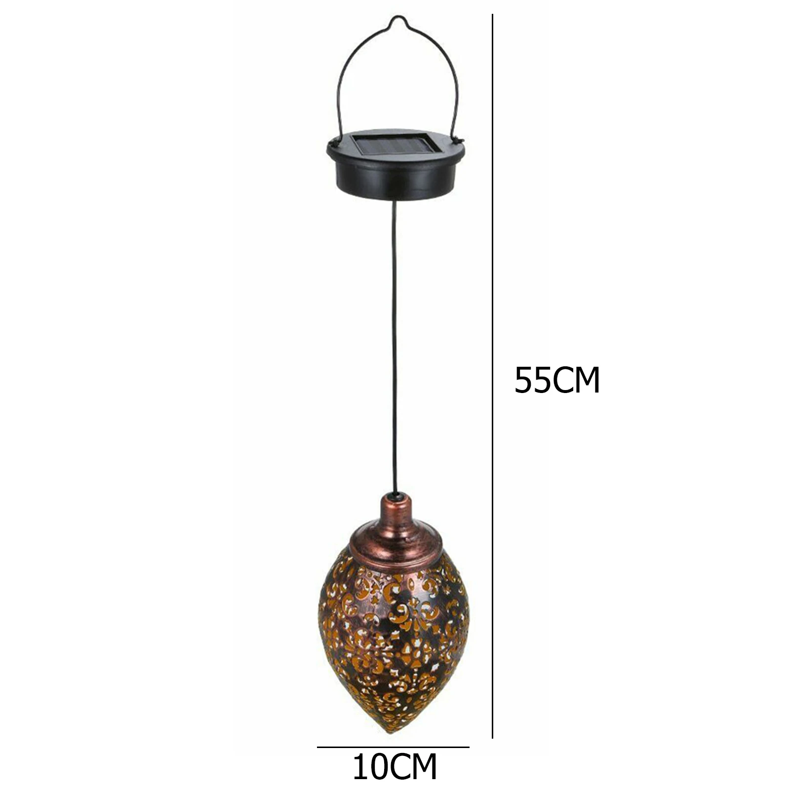 

Waterproof solar garden light LED Lantern Hanging Outdoor solar Lamp Olive Shape Sensitive Sensor Control Solar Powered Lamp