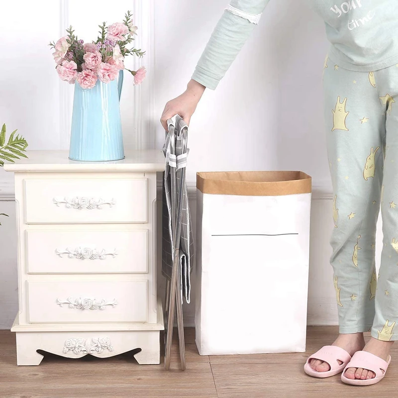 

Laundry Hamper Collapsible Waterproof Laundry Basket Dirty Clothes Bin