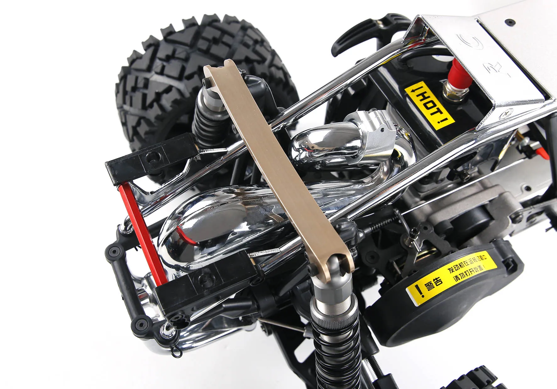 Новое поступление! Выхлопная труба SS для бесшумных труб/Настраиваемая модели 1/5th