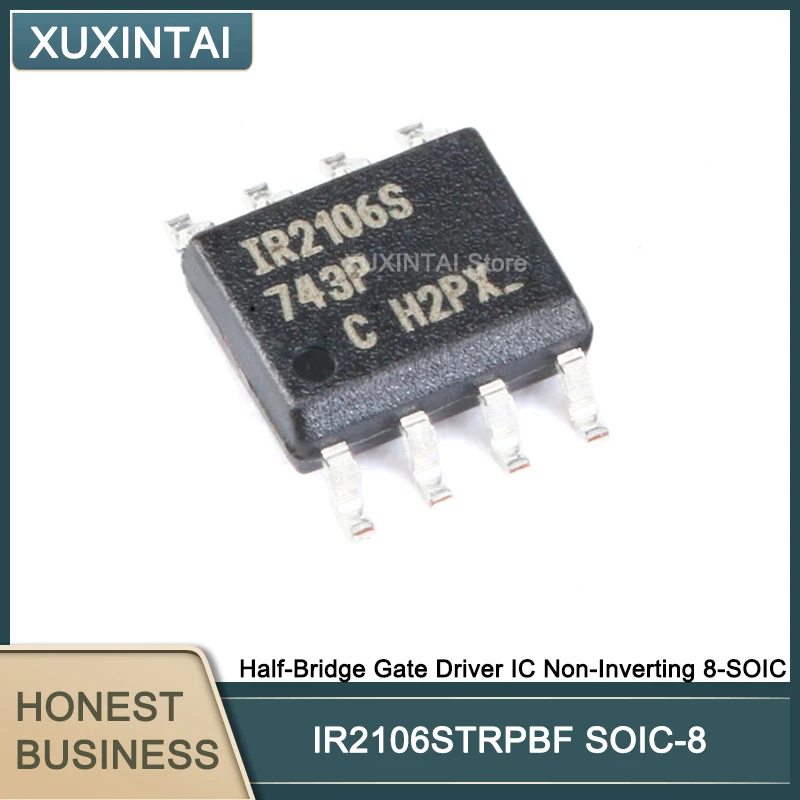 

10 шт./лот IR2106STRPBF IR2106S драйвер полумостовых ворот IC неинверторный 8-SOIC