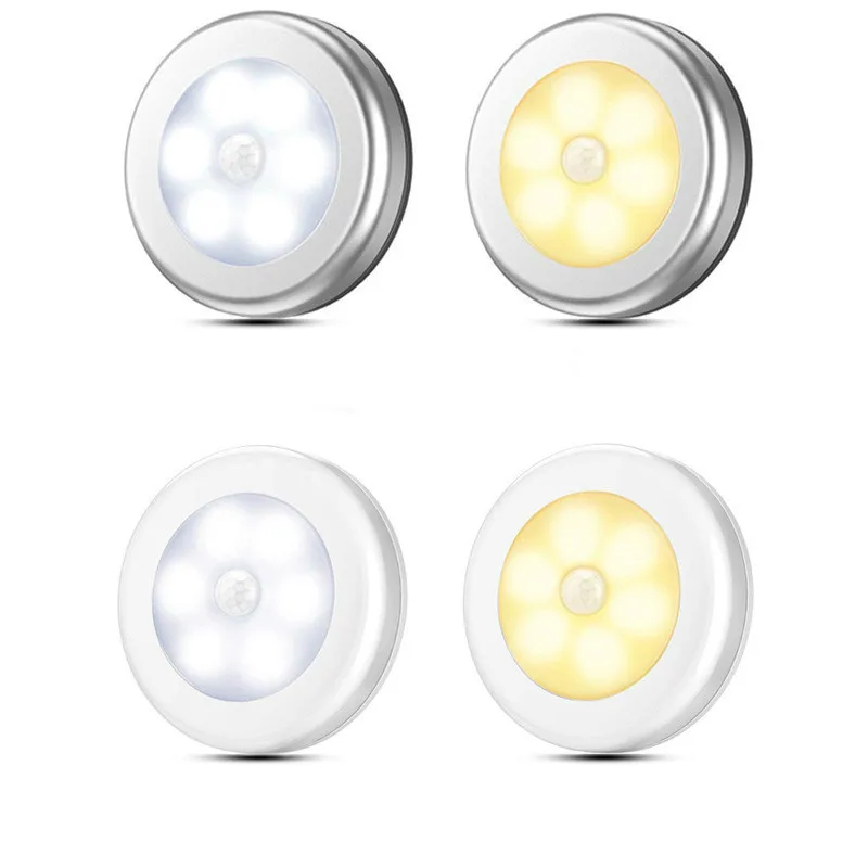 Датчик 6LED движения тела настенный светильник Ночной Индукционная лампа коридор