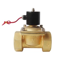 brass material big port size air water 3 inch solenoid valve