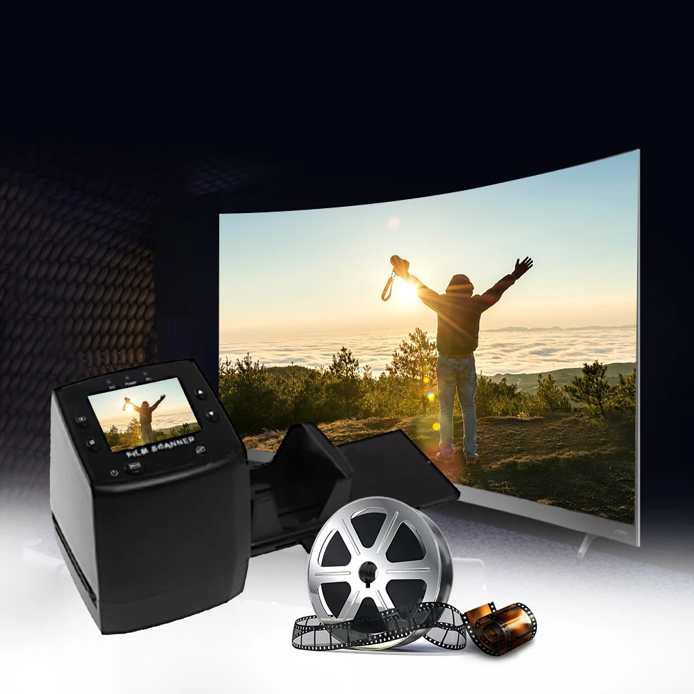 Цифровой сканер негативов и слайдов 35 мм 135 конвертер устройство для просмотра