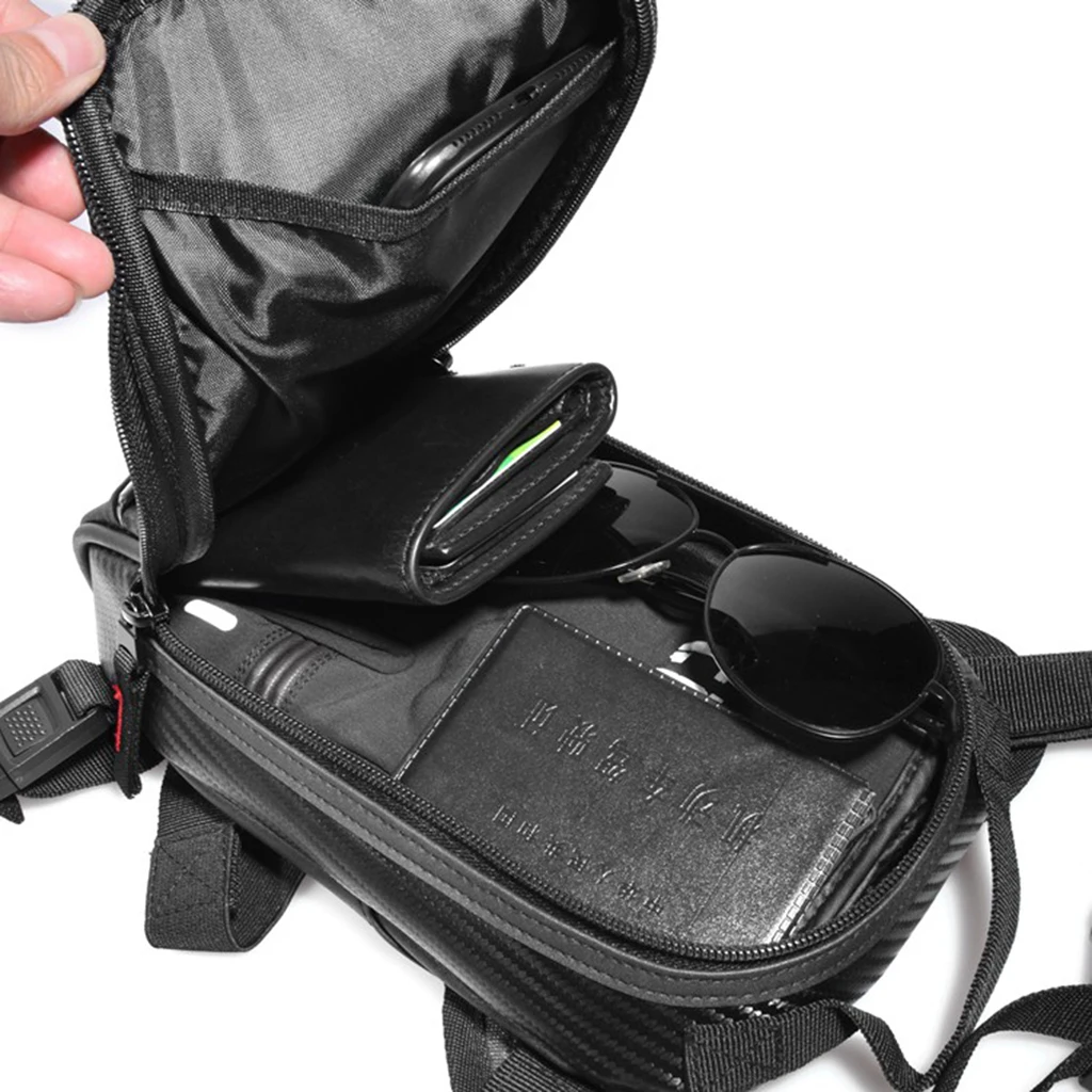 

Outdoor Universal Waterproof Magnetic Motorcycle Motorbike Oil Fuel Black