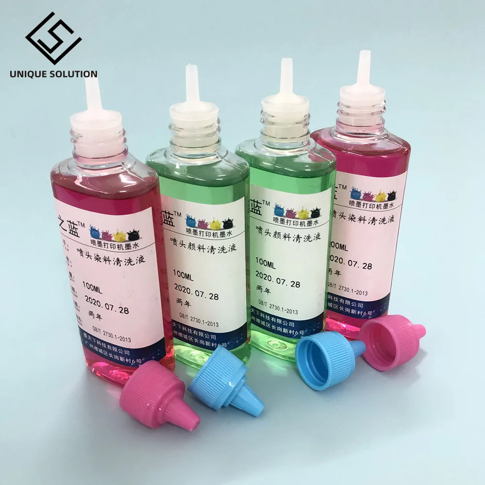 Жидкость для очистки печатающей головки 100 мл струйных принтеров HP EPSON CANON BROTHER 302