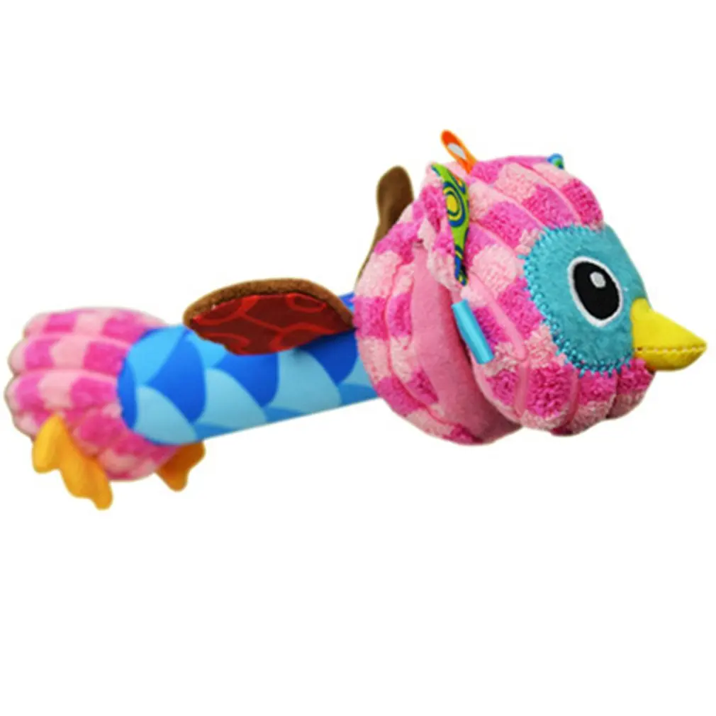 

Kawaii Cartoon Baby Rattle Mobiles Cute Baby Toys Cartoon Animal Hand Bell Rattle Soft Toddler Plush Bebe Toys Gift