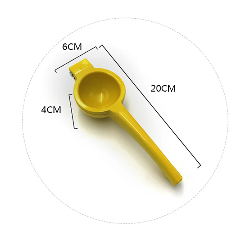 Соковыжималка для фруктов из алюминиевого сплава соковыжималка лимона желтая