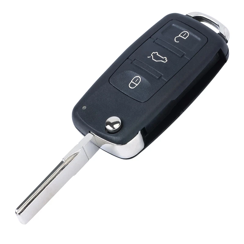 KEYECU Smart Flip дистанционный автомобильный ключ с 3 кнопками 315 МГц 433 ID46 чип-брелок для