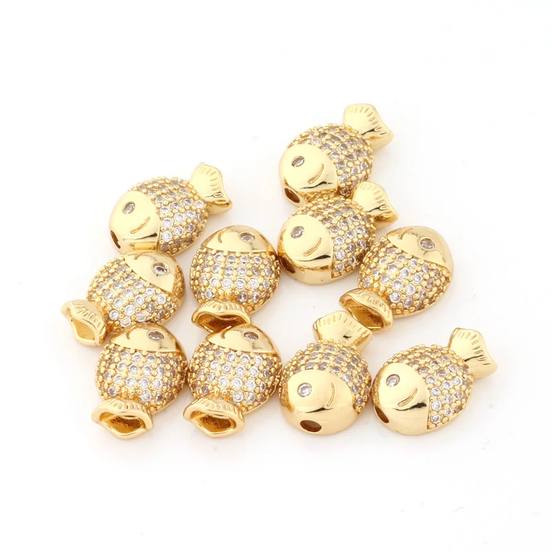 

New Fashion Copper Diy Handmade Charms Accessories For Gold Necklace Bracelet Jewelry Making Supplies For Jewelry Wholesale Lots