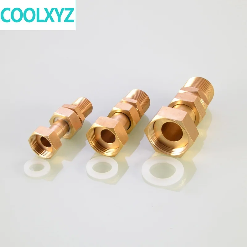 Медное соединение выдвижное от 1 до 3/4 дюймов дюйм счетчика воды внутри и снаружи