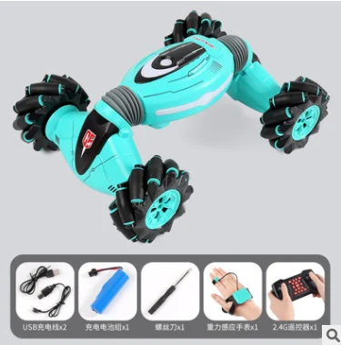Harga Sensor Gerakan Remote Control Jam Tangan Mobil Putar Remote Control Lampu Mobil Musik Drift Off-Road Mainan Mobil Stunt Deformasi Mobil