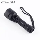 Светодиодный фонарик Convoy C8 с Cree XML2, черный фонарик 18650, тактический портативный фонарь для кемпинга, рыбалки, наружного освещения