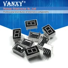 5 шт. цифровой трубки сегмент общий анод красный 1 бит цифровой светодиодной лампой 0,5 дюймов 10 игл красный светодиодный Дисплей 5011AS