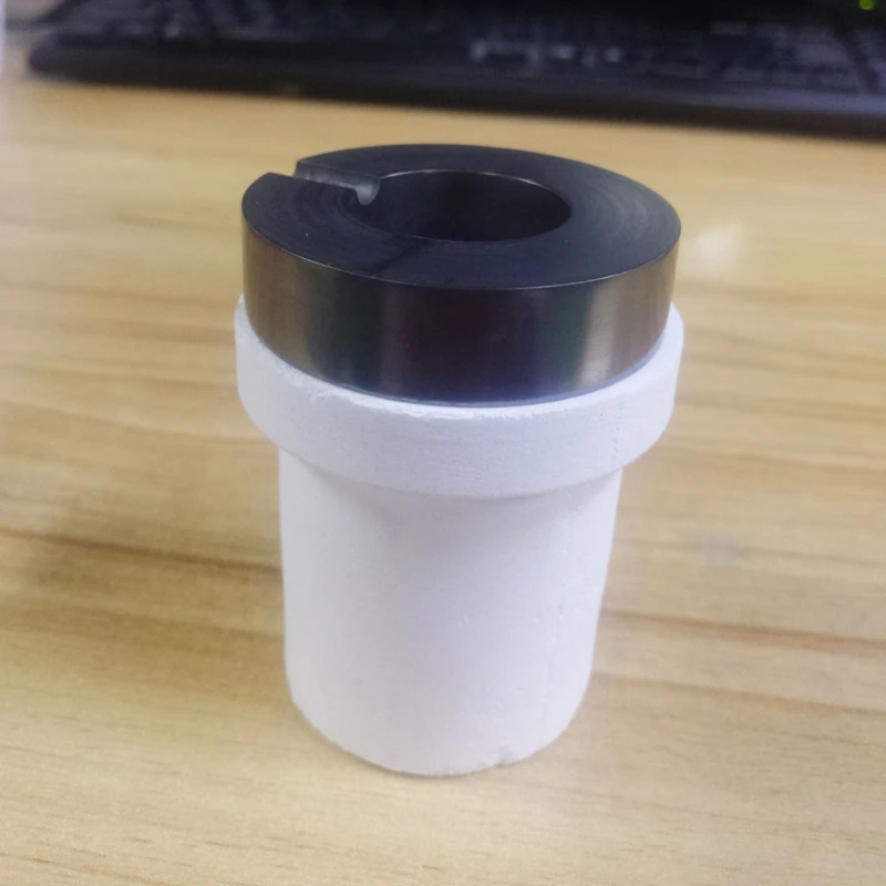 

2Pcs 300g Graphite Crucible Quartz Melting Crucible Cup Kit Gold Silver Furnace Melting Casting Refining Mould Cups Kit