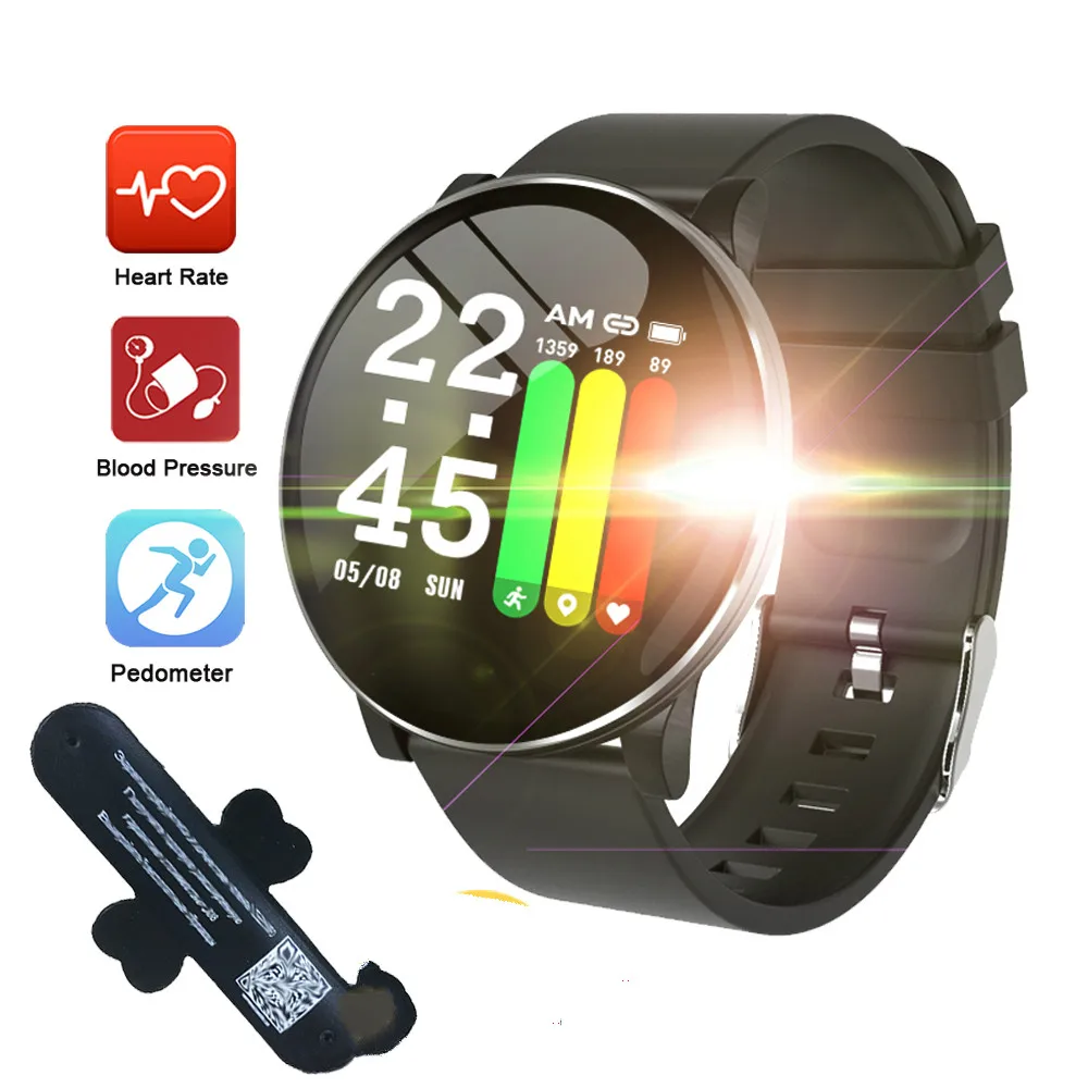 Умные часы мониторинг сердечного ритма для мужчин шагомер фитнес-трекер