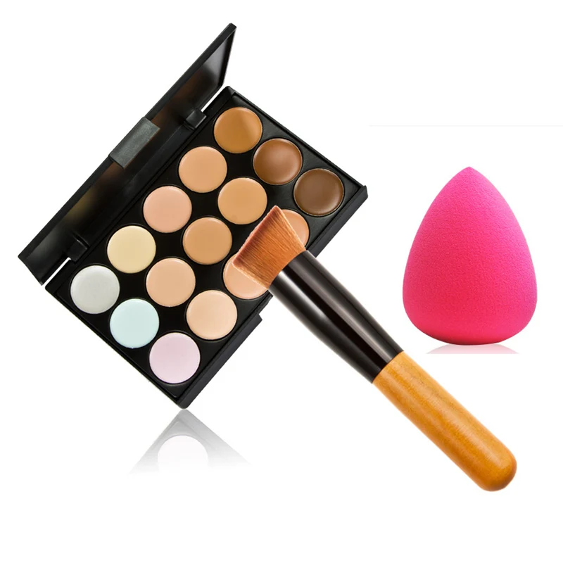 Модная Женская Профессиональная Косметика для макияжа 15 цветов консилер палитра