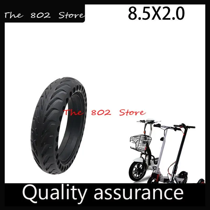 

8.5X2.0 8.5Inch Solid Tire Black Durable Rubber Honeycomb Shock Absorber Damping Tire For Xiaomi Mijia M365 Electric Scooter