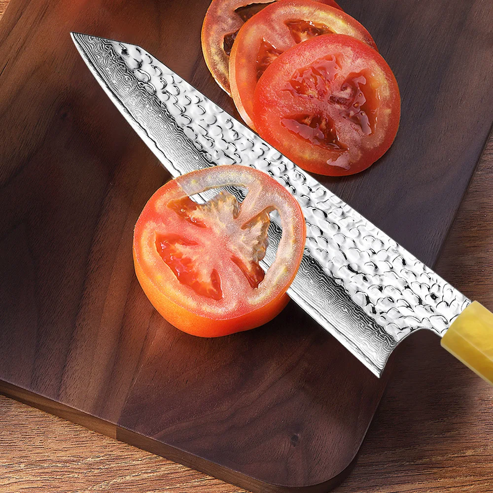 Нож шеф повара VG10 из дамасской стали японские кухонные инструменты для