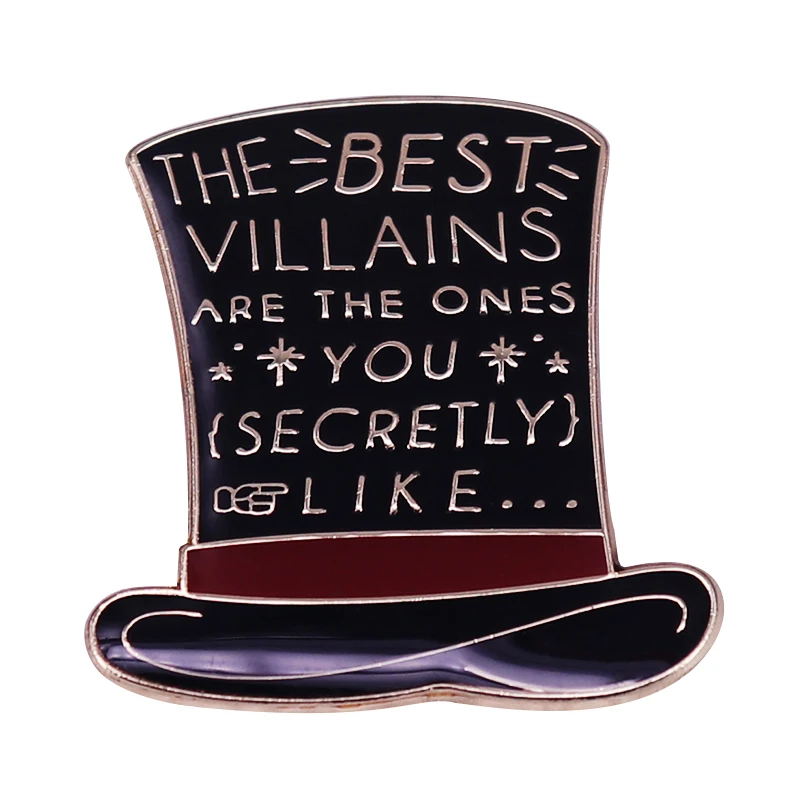 Злодейки великолепные редкости преследуют вашу любовь к эпической трилогии фургона с этим великолепным книжным булавком! Злодейки великолепные редкости преследуют вашу любовь к эпической трилогии фургона с этим великолепным книжным булавком!