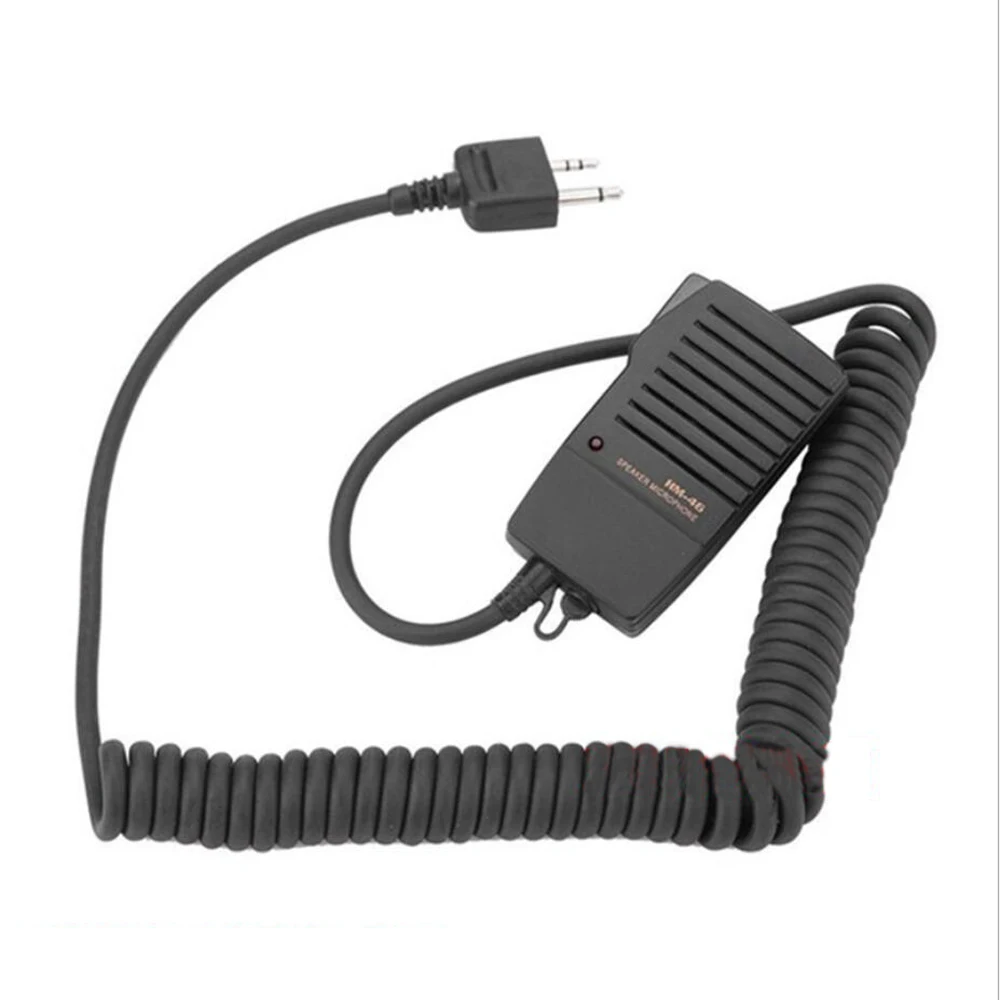 10X Новый портативный микрофон для динамика ICOM 2 PIN двухсторонняя радиосвязь Φ T8A 2AT