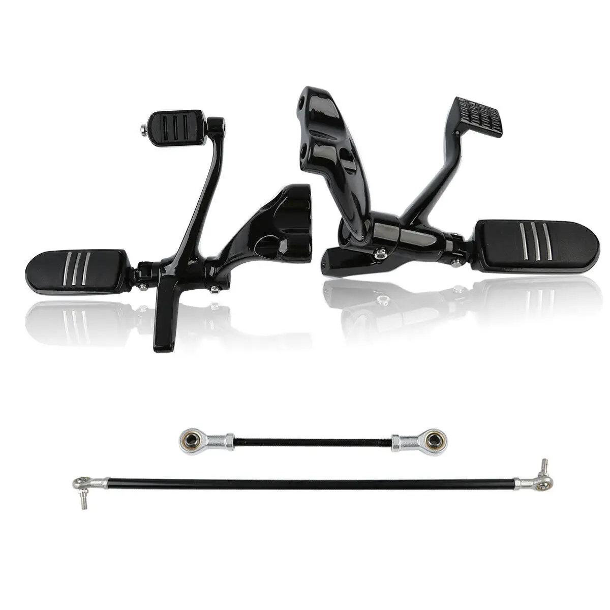 Передние управление мотоциклом колышки тяги рычагов для Harley Sportster 1200 883 XL883N XL1200C