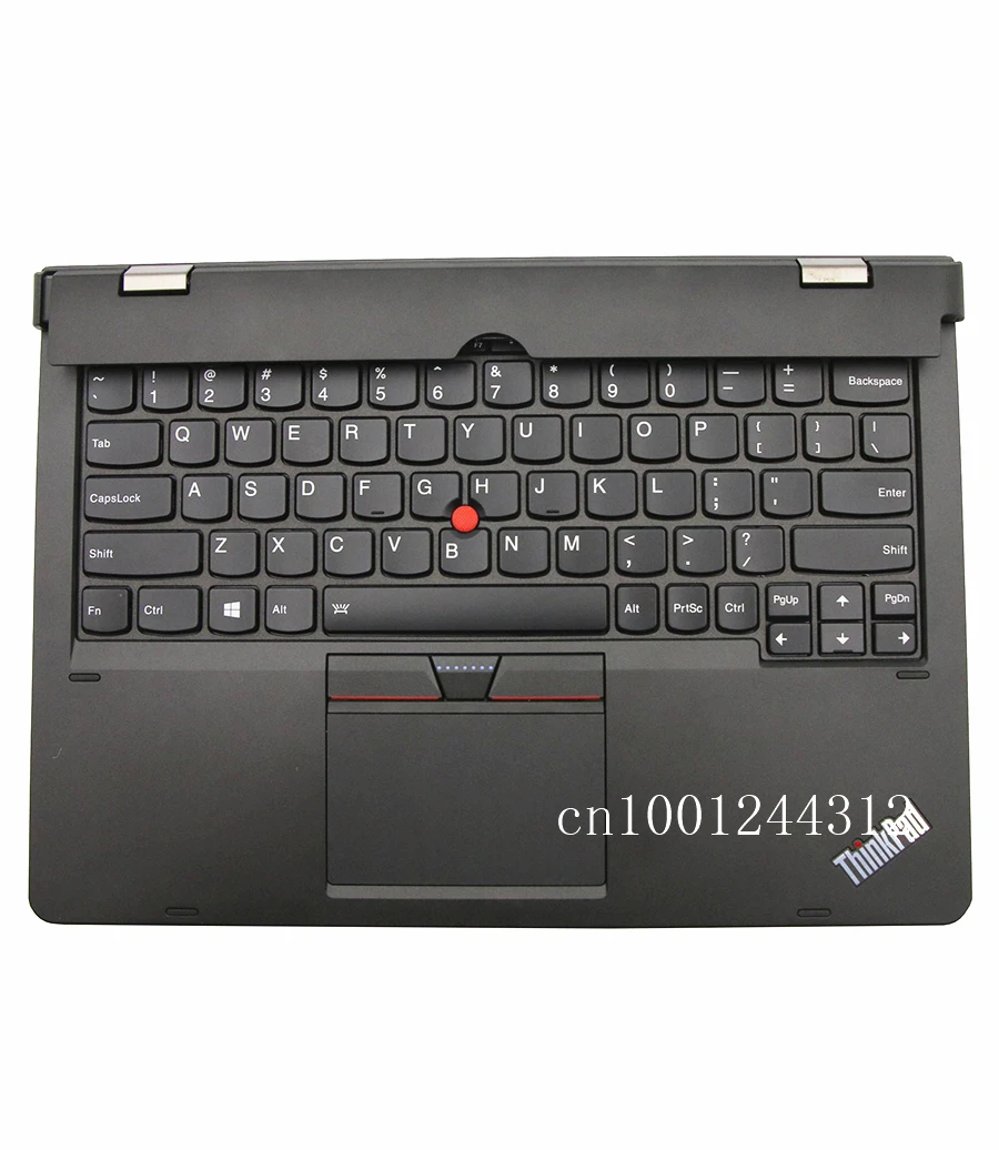 Для lenovo ThinkPad X1 Helix 2nd 20CG 20CH ультрабук Pro Клавиатура США с подсветкой батарея Упор для рук база дно 03X7053