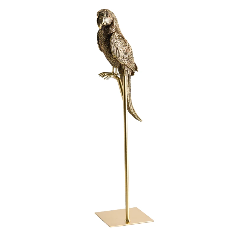 

NORDIC COLOR RESIN ANIMAL PARROT ORNAMENTS HOME LIVINGROOM TABLE FIGURINES DECORATION HOTEL OFFICE DESKTOP BIRD SCULPTURE CRAFTS