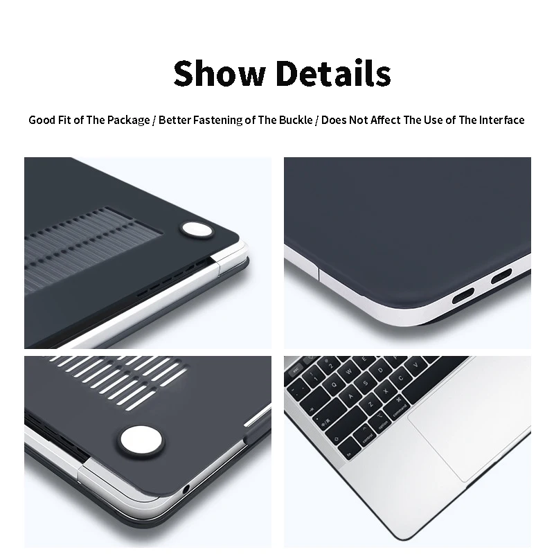 Жесткий чехол для MacBook Air Retina Pro 12 13 15 дюймов 2020 дюйма A2337 A2289 A2338 матовый ноутбука с